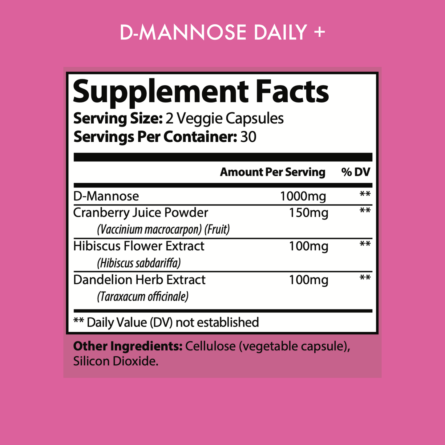 D-MANNOSE DAILY +