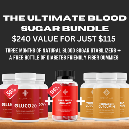 Three Months Of Blood Sugar Stabilizers & A Free Diabetes Friendly Fiber Gummy!