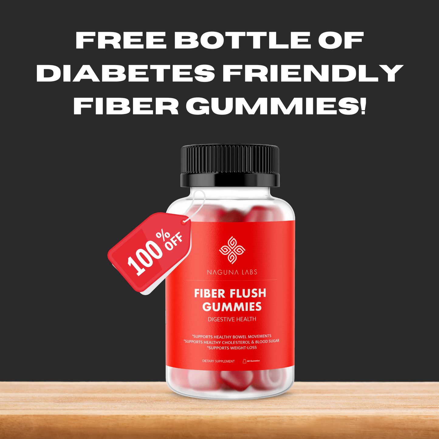 Three Months Of Blood Sugar Stabilizers & A Free Diabetes Friendly Fiber Gummy!
