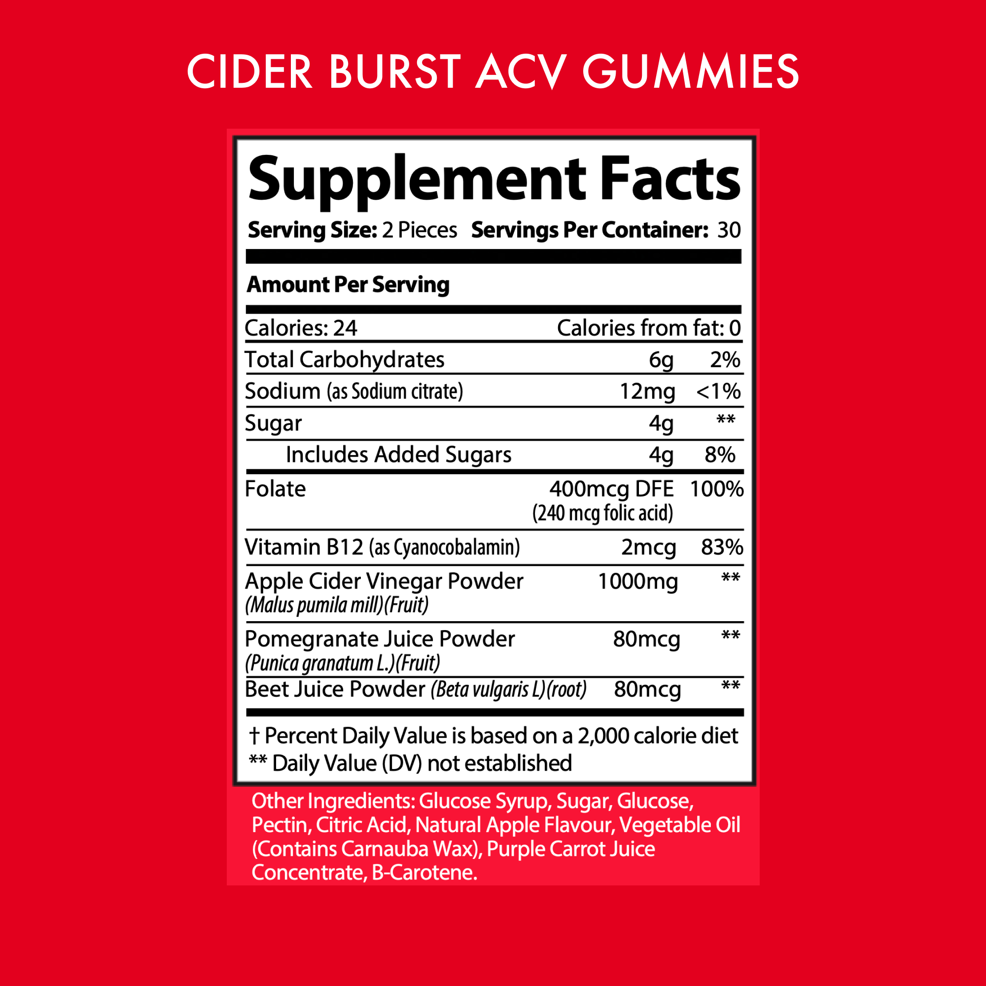 CIDER BURST ACV GUMMIES