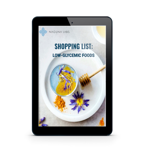 E-Book: SHOPPING LIST: LOW-GLYCEMIC FOODS